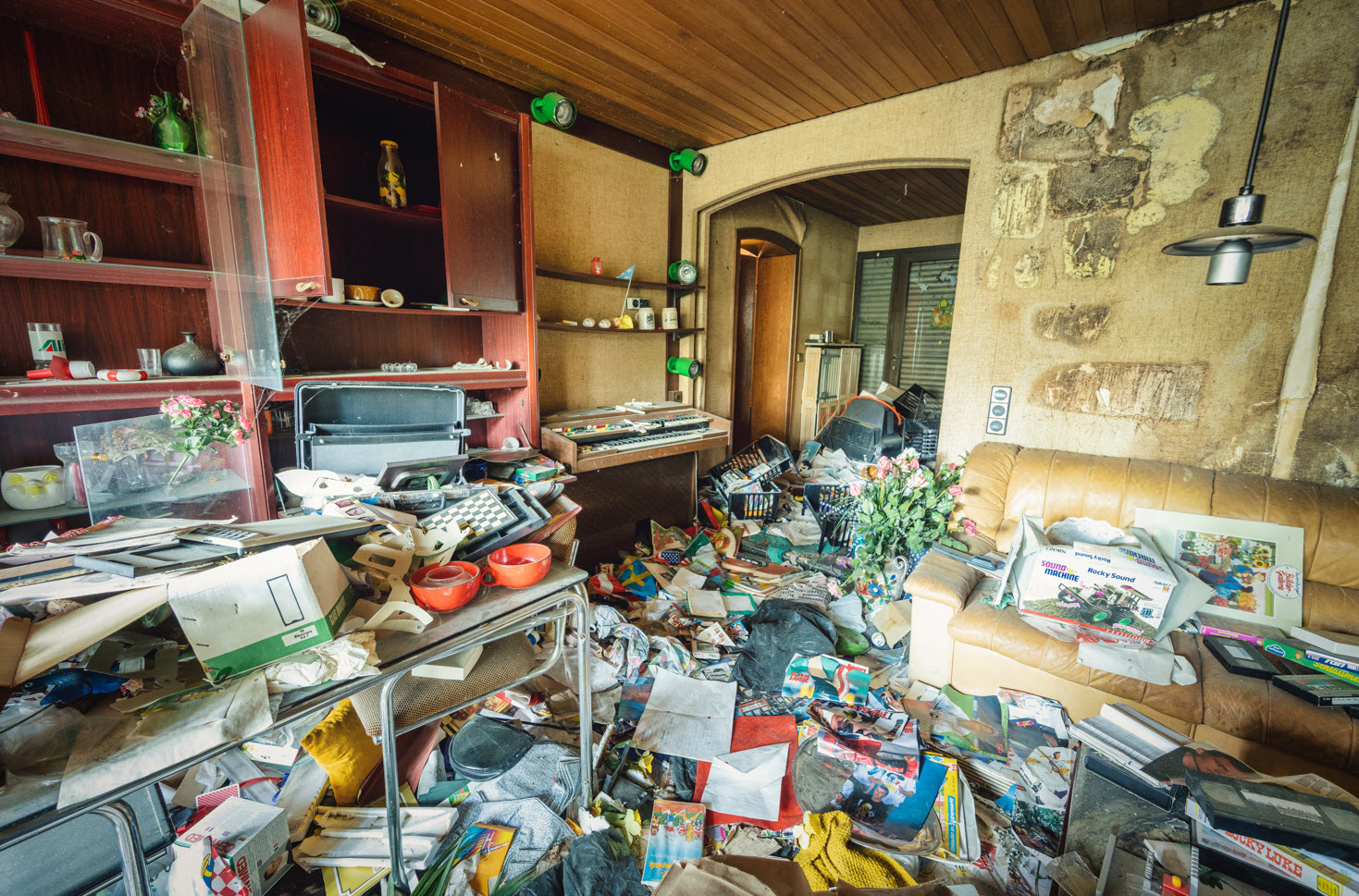 Hortungsstörung Disposophobie, Messie-Syndrom. disposophobia, hoarding disorder
